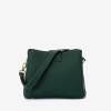 Geanta crossbody model TESSA din piele ecologică verde - Imagine 4