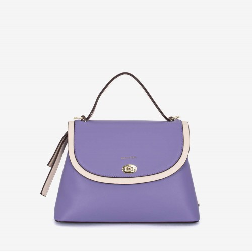 Geanta dama model CATTY din piele ecologică violet
