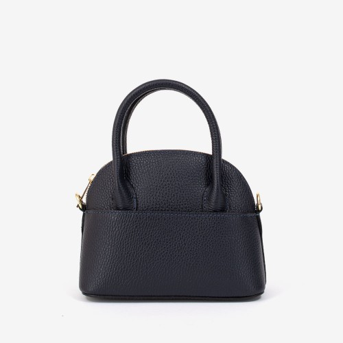 Geanta crossbody model JADE piele naturală italiană bleumarin