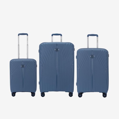 Set trolere KREAL model IBIZA polipropilenă albastru