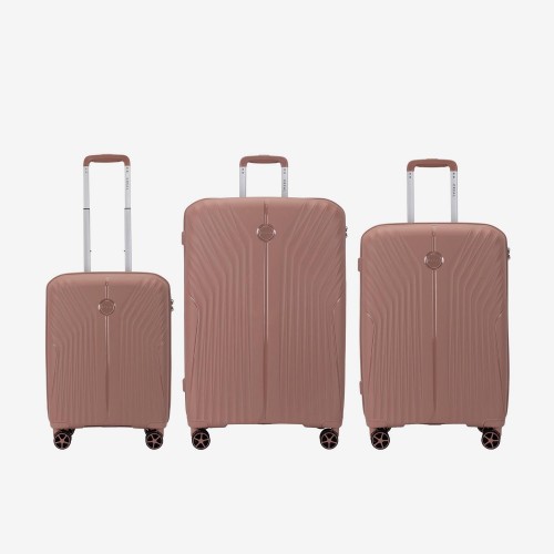 Set trolere KREAL model IBIZA polipropilenă rose gold