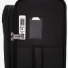 Set trolere ENZO NORI model MALIBU textil negru  - Imagine 5