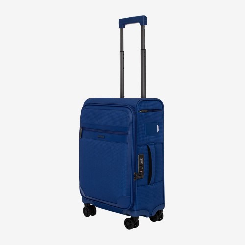 Troler cabină ENZO NORI MALIBU 55 cm textil bleumarin
